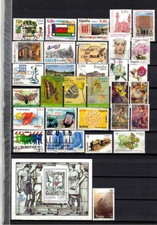 Spanien Lot Gestempelt (145) Werte ab 2000