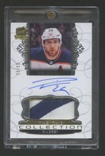 2019 THE CUP LEON DRAISAITL AUTOGRAPH PATCH LOGO THE CUP COLLECTION GOLD #D 3/10