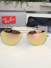New Ray-Ban Aviator Pilot RB3026 Cyclamen pink Sunglasses 62mm 3026-5