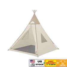 Kids Teepee Tent Indoor Outdoor Playhouse Collapsible Portable Fun Ages 2-12 New