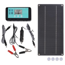 600W Solar Panel System with 100A Charge Controller for Mobile Power Solutions