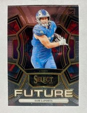 2023 Panini Select Sam LaPorta Future Rookie FUT-SLA Detroit Lions RC