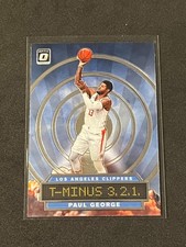 2019-20 Panini Donruss Optic Basketball Paul George T-Minus 3, 2, 1 #3