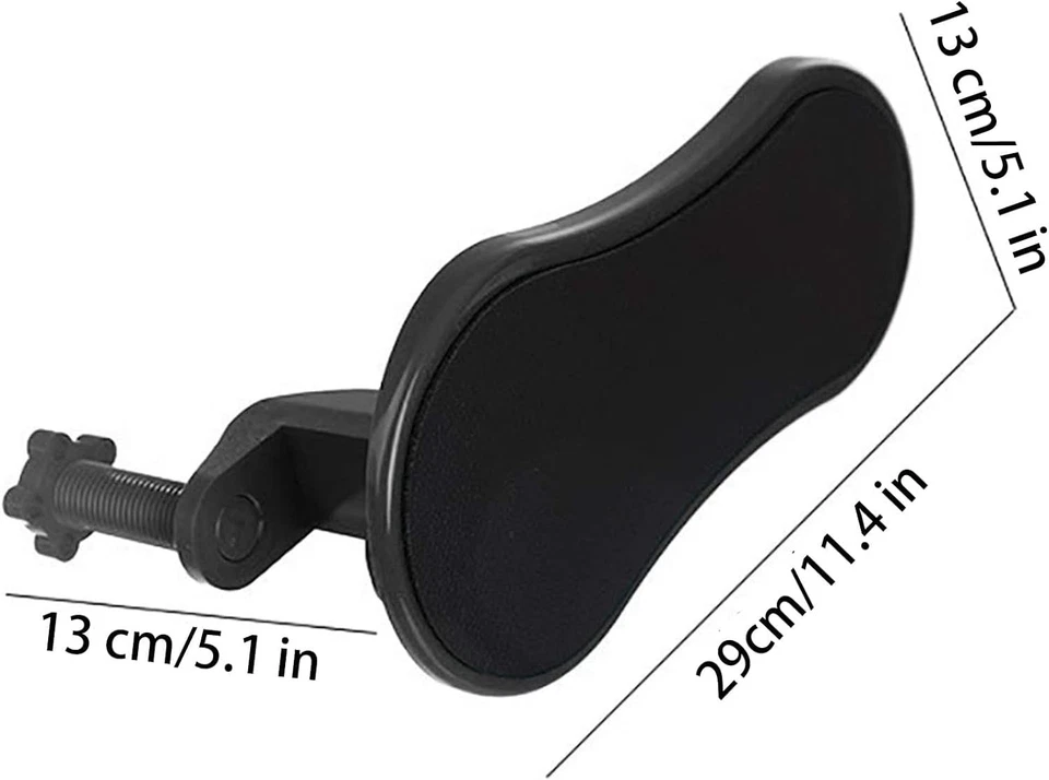 Repose Bras Ergonomique pour Bureau Support de Repose-poignet Rotatif à 180° ... - Photo 2/4