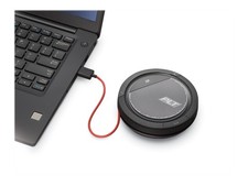 Plantronics Calisto 3200 USB Speakerphone 202816-01 w/ Case - Teams, Zoom, Meet