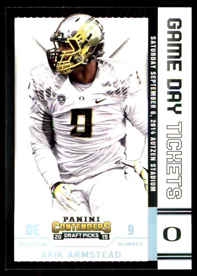 Arik Armstead Panini Contenders Draft Picks Game Day Tickets #93 Base