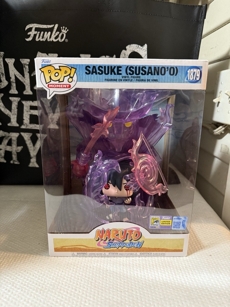 コミコン2025FUNKO POP! ナルト　うちはサスケ　須佐能乎　すさのお Funko Pop! Moments Naruto Sasuke (Susano'o) #1879 SDCC 2025