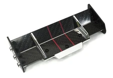 Carbon Fiber Rear Aero Wing Kit for Traxxas 1/10 Rustler 4X4 6721