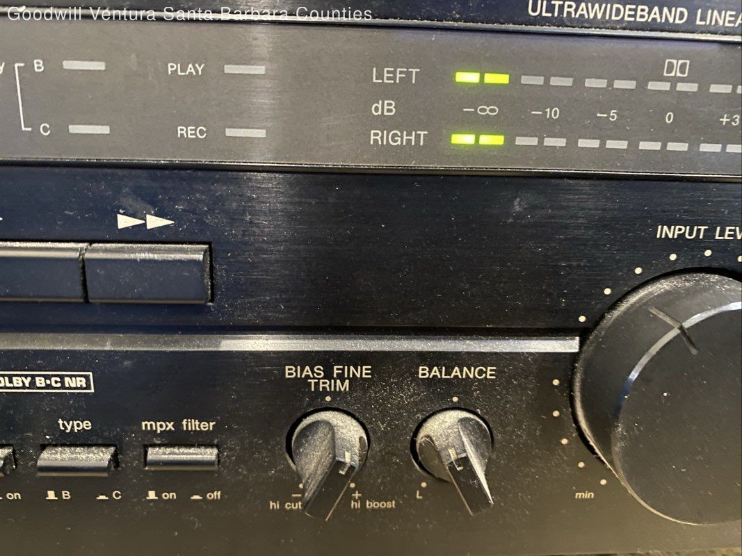Harman Kardon Ultrawideband Linear Phase Cassette Deck TD212