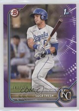 2022 Bowman Prospects Purple Border 143/250 Luca Tresh #BP-136 0c6