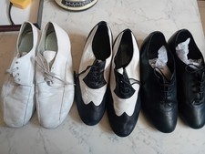 LOTTO 3 Paia Scarpe Ballo Uomo - Dance Naturals / Bandolera / Standard - Pelle -