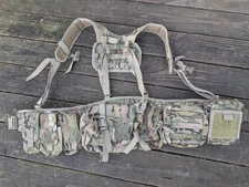 Condor SCORPION H-Harness SIZE LARGE Battle Belt MULTICAM CAMO WAIST PACK POUCH
