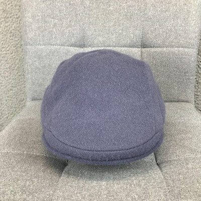 Kangol Hat Flat Cap Mens L Blue Wool 507 Ivy Winter Warm Casual Felt Classic