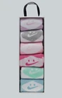 Nike 6 pair Crew Smiley Everyday Cushioned Plus sport socks Lightweight 4.6 Year