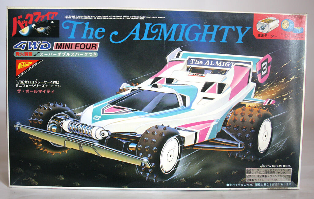 VINTAGE RARE 1988 NICHIMO 4W THE ALMIGHTY 1:32 BUGGY MODEL KIT JAPAN NEW MIB !
