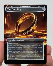 The One Ring Proxy Card with Custom designed art