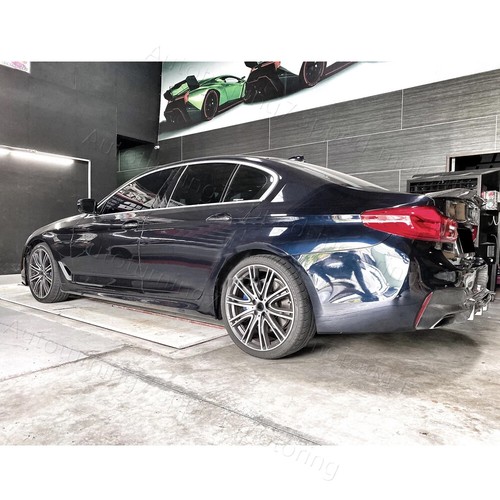 FOR BMW G30 530i 540i F90 M5 17-23 DRY CARBON FIBER REAR TRUNK SPOILER WING LIP - Picture 7 of 15