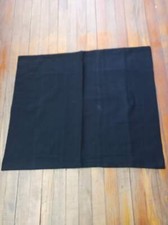 Black Pillow Sham; Standard size
