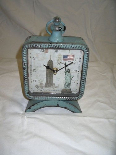 New York Uhr Retro Vintage Look - Bild 2 von 2