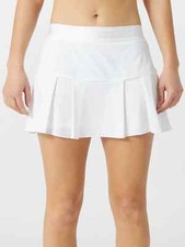 NIKE Women's Dri-FIT Essentials Pleated Tennis Skort NWT White SIZE: LARGE