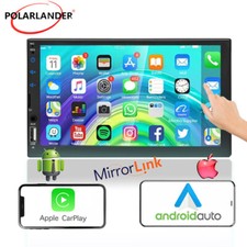 Double 2Din 7 Inch Car Radio Stereo MIrror Link Bluetooth Carplay Android Auto