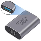 10Gbps USB 3.1 A Female to USB Type C Female Converter OTG Adapter Fast Charging