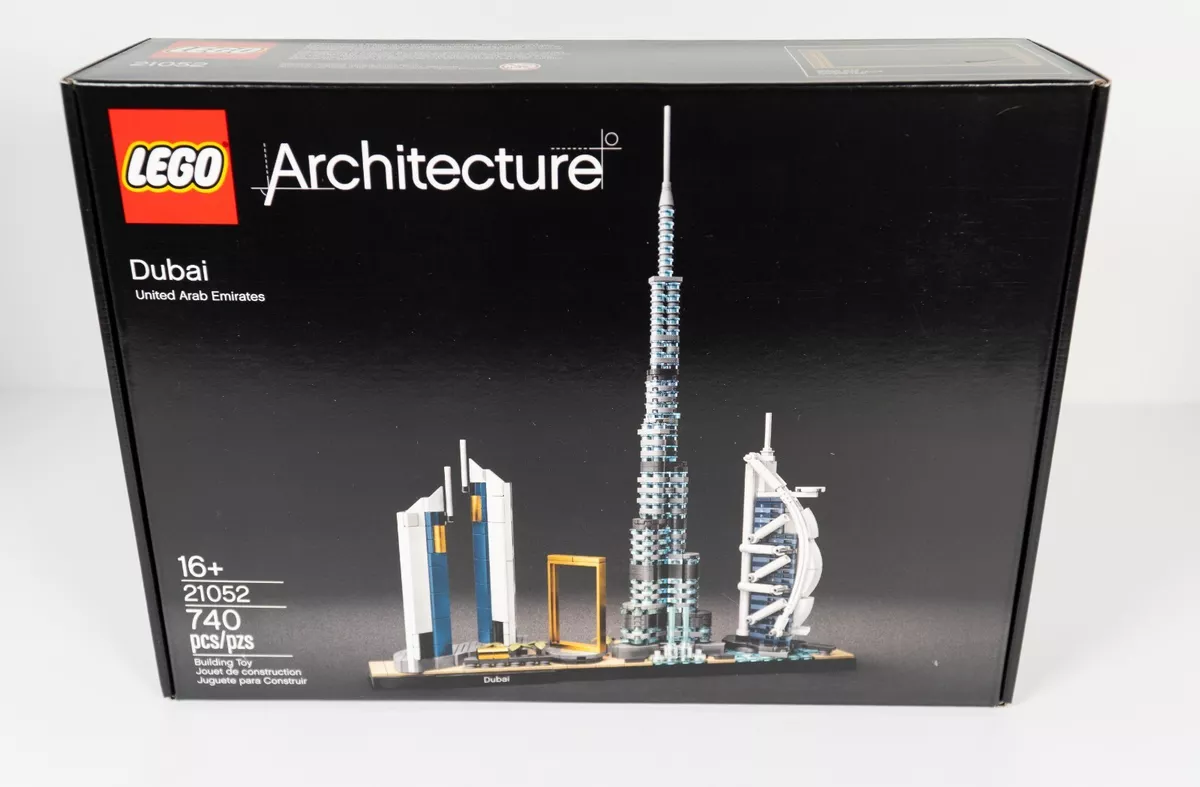 ganske enkelt Vær forsigtig Huddle LEGO Architecture Dubai 21052 (740 Pcs) Retired Set. New+Sealed  673419319416 | eBay