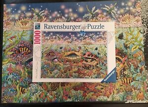 RAVENSBURGER ~ German 1000 Pc Under the Sea Jigsaw Puzzle Complete 