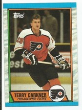 TERRY CARKNER 1989-90 TOPPS ROOKIE CARD NM-MT+/NM-MT CONDITION
