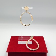 Large Gold Tone Hopp With Multiple Color Past...