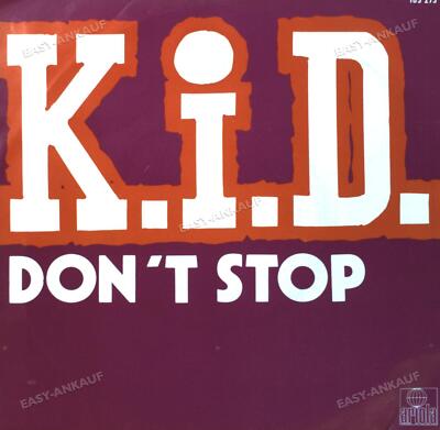 K.i.D. - Don't Stop 7in (VG/VG) .