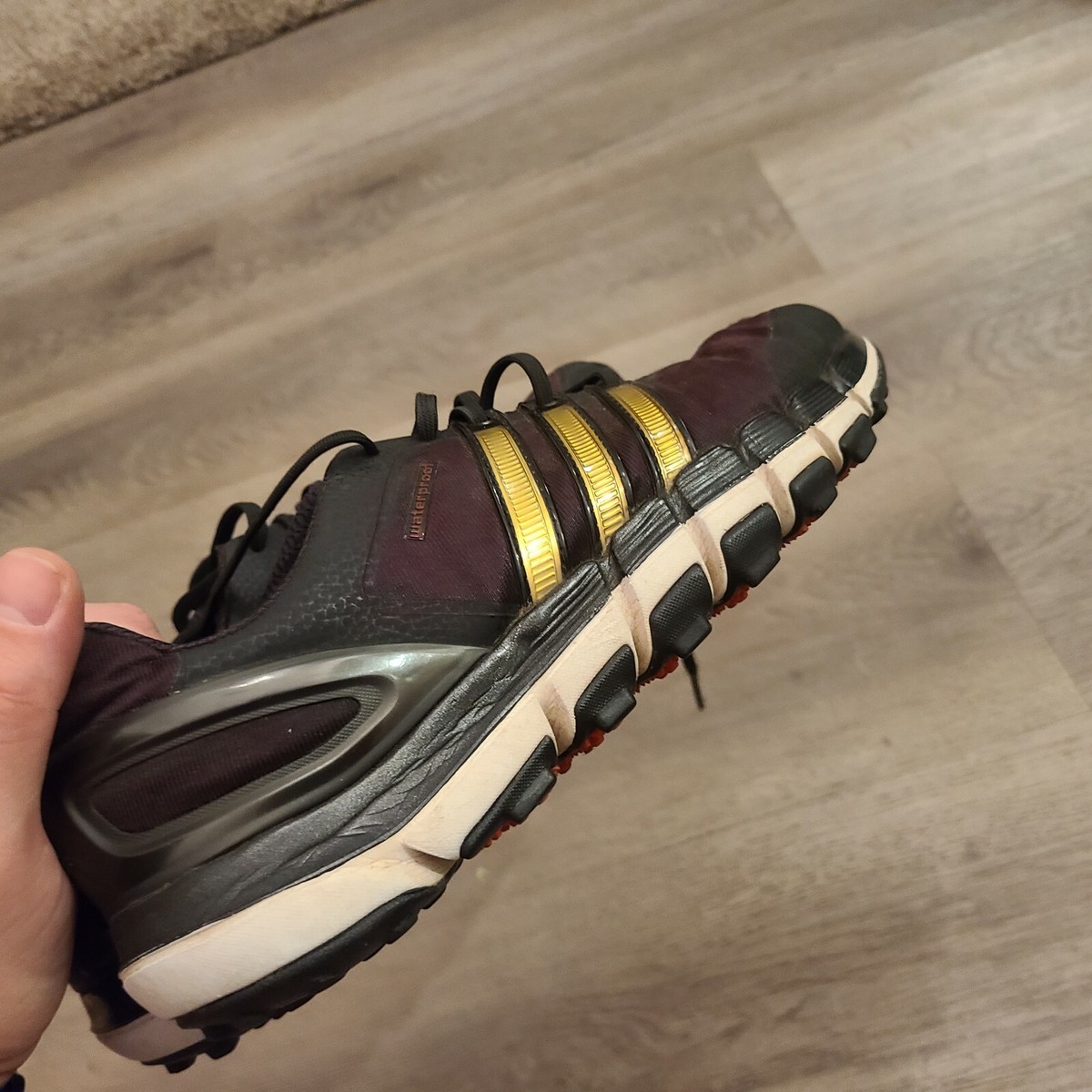 Adidas Pure 360 Mens Size Gripmore Waterproof Golf Shoes Cleats