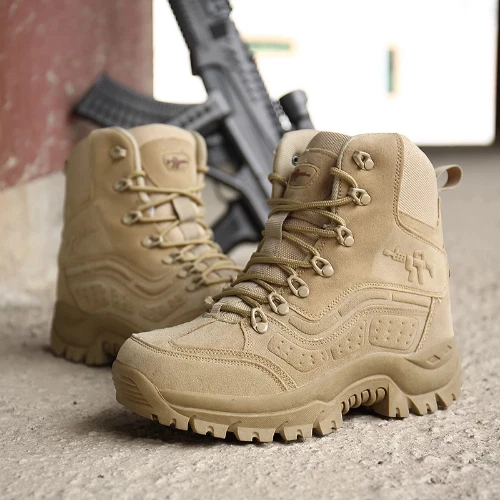 Military desert top boots cheap