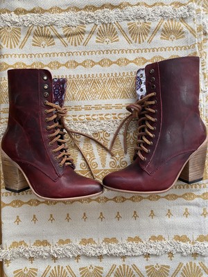 freebird red boots