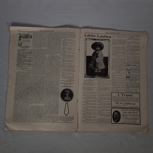 Western Lady Magazine V 2 1906 Portland Women's Vintage Advertising & Articles - Imagen 6 de 6