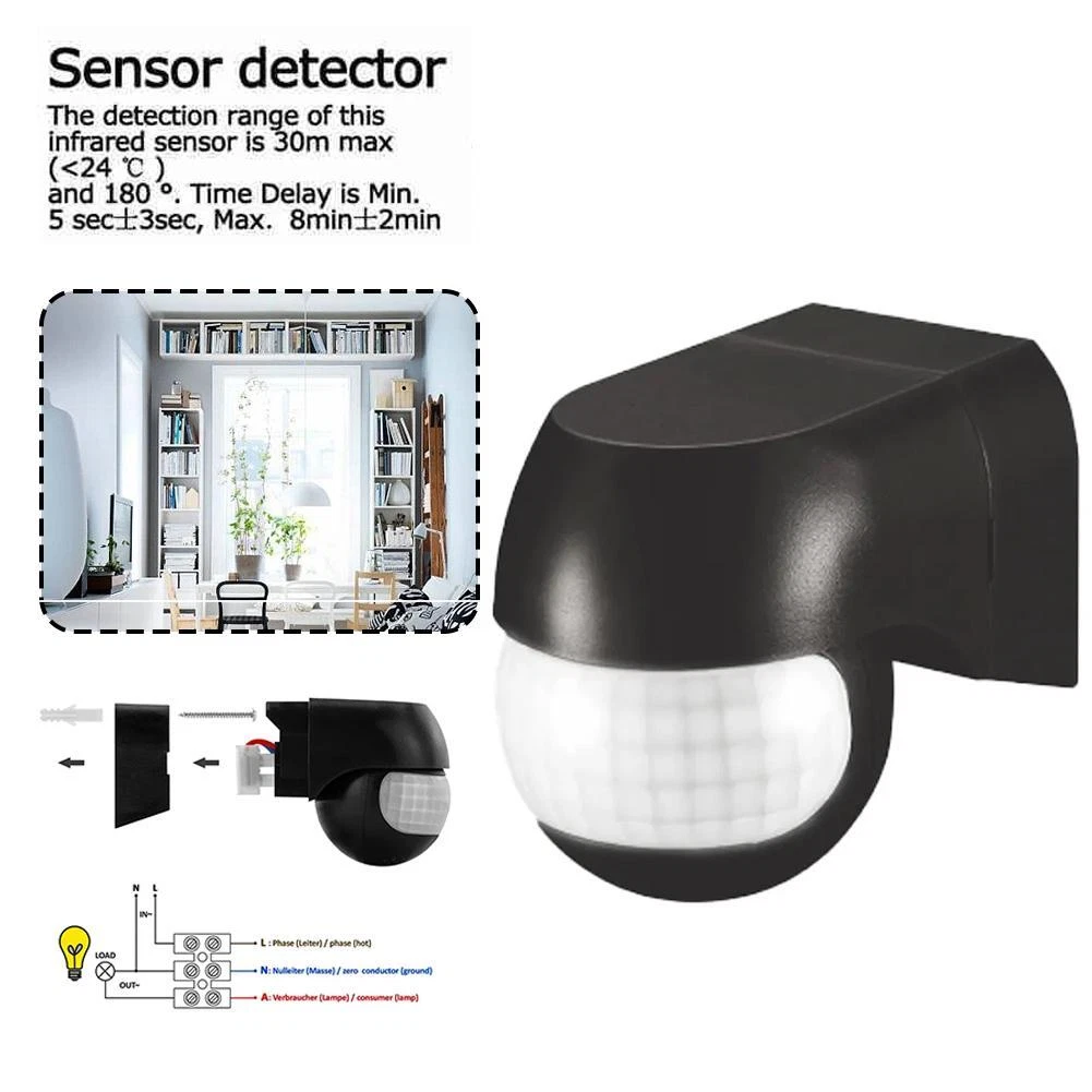 180 degree sales motion sensor