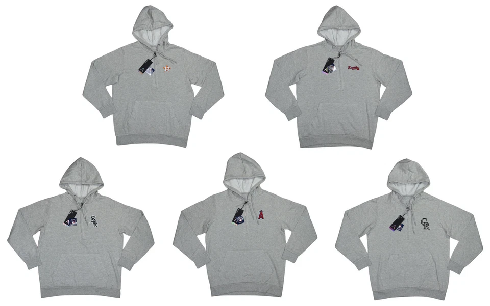 MLB Baseball Antigua 1/4 Zip Pullover Hoodie Men's Sweatshirt NWT Pick Size/Team