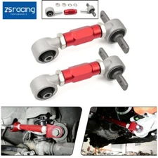 Red Rear Control Camber Arms Kit For 88-00 Civic EF EG EK / 90-01 Integra DC