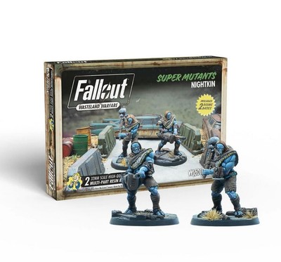 Fallout Wasteland Warfare Super Mutants Nightkin Modiphius MUH052153 Mutant