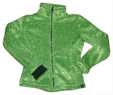 Avalanche Full Zip Jacket Small 2 4 Green Fleece Thermal Pro Polar Womens NWT