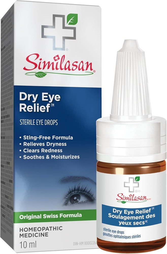 Similasan Dry Eye Relief 10 ml sting free formula (Pack of 1) Ships from USA
