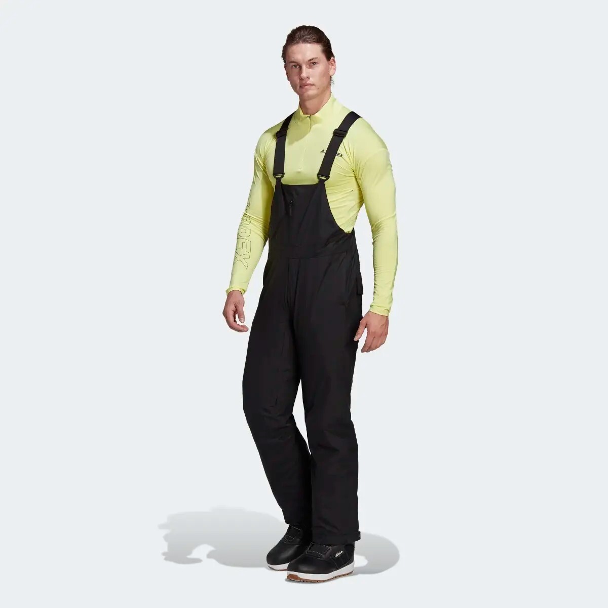 adidas - 送料込 Mサイズ　adidas BIB PANT スノーボードウェア Adidas TERREX Resort 2 Insulated Bib Men's Snowboard Ski