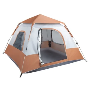 Tentes pour Camping en famille Randonnée et Backpacking 4 Tentes de camp de personnes faciles à installer