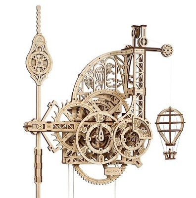 UGEARS Aero Clock, Model Kit, 3D Puzzle