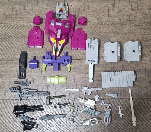 vintage g1 transformers action figure parts lot