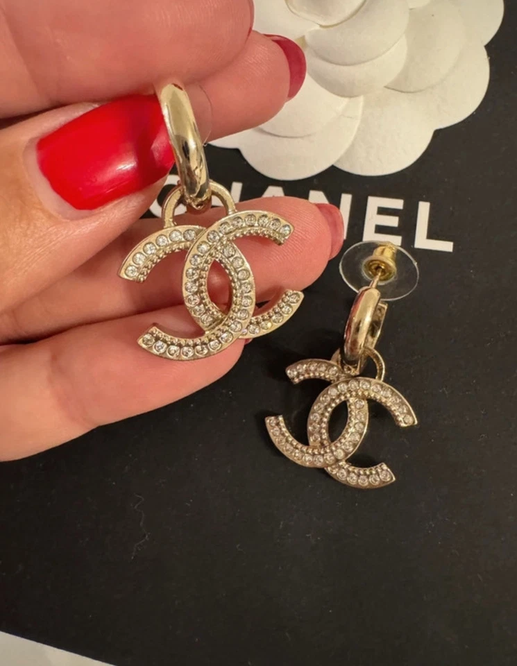 Chanel, CC, Ohrringe, Original - Bild 3 von 4