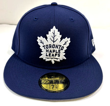 Toronto Maple Leafs NHL NE Brand New Fitted Hat~ Navy/White