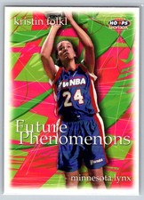 1999 Hoops WNBA #108 Kristin Folkl RC Basketball