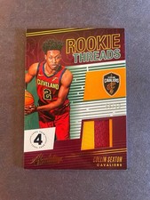 2018-19 Absolute COLLIN SEXTON “Rookie Threads Level 4” Jersey Relic Patch /10!