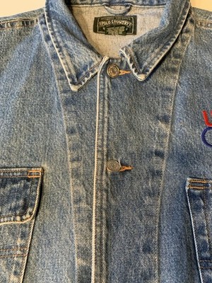 RARE vintage Polo Ralph Lauren Team USA denim jacket 1992